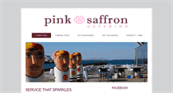 Desktop Screenshot of pinksaffroncatering.com.au